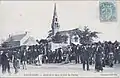 Sortie de messe le jour du Pardon (carte postale ND Photo, début XXe siècle).