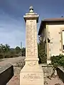 Le monument aux morts.