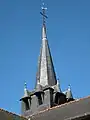 Le clocher de l'église.