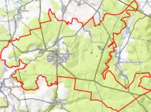 Carte topographique