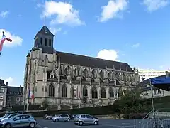 Vue du sud, dans la rue au Char.