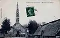 Le bourg de Saint-Jean-Trolimon vers 1900 (carte postale Anglaret).