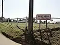 Entrée de l'agglomération.