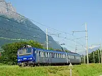 La Z 9619 sur un TER Albertville – Chambéry.