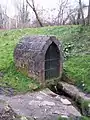La source Saint-Clair (fév.&nbsp;2010)