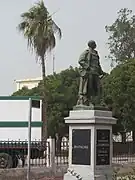 La statue de Faidherbe.