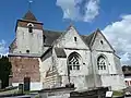 L'église Saint-Martin.