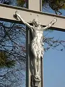 Détail d'une Croix de chemin.