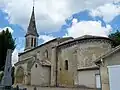 Le chevet de l'église (juin&nbsp;2009)