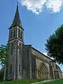 L'église Saint-Martin et son portail latéral (juin&nbsp;2009)