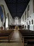 La nef principale de l'église.