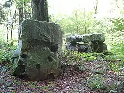 Image illustrative de l’article Dolmen et menhir de Lancy