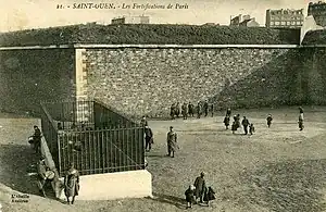Les fortifs vue de Saint-Ouen