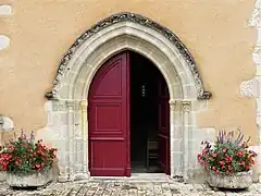 Son portail.