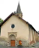 Vue de l'église.