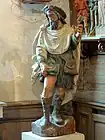 Statue de saint Roch.