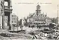 La reconstruction en 1920.