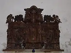 Le tabernacle du XVIIIe siècle.