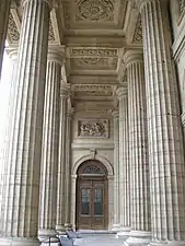 Vue en enfilade.