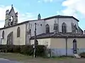 Le chevet de l'église (fév.&nbsp;2010)