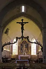 Église de Saint-Haon-le-ChâtelXIIe siècle, (Loire) chemin de Cluny.