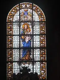 Saint Joseph et l'Enfant Jésus de l'église Saint-Germain-des-Prés.