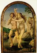 Salmacis et Hermaphrodite (Jan Mabuse)
