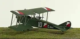Vue de l'avion.
