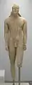 Kouros colossal de Samos. H. 4,75 m. Marbre, v. 570. Samos, Vathy, MArch