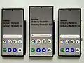 Galaxy Note 10 et Note 10+ (face avant)