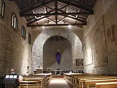 L'intérieur.