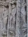 Façade principale, homme sauvage