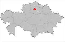 Localisation de District de Sandyktaou
