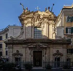 Façade de l'église