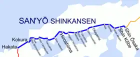 Voir la carte de la ligne.