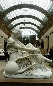Sappho, poétesse lyrique grecque.
