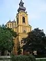 La cathédrale orthodoxe de Sarajevo (XIXe&nbsp;siècle, Bosnie-Herzégovine).