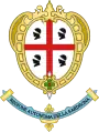 Blason de la Sardaigne.