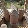 Vestiges du pilier de Sarnath, et son édit du schisme.