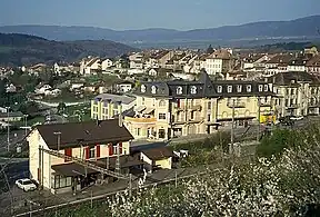 Vue de la gare.