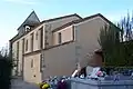 Le chevet de l'église Sainte-Praxède (nov.&nbsp;2011)