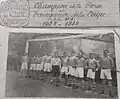 L'équipe championne de Corse de 1930.