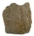 Mizzonite, mélange de méionite/marialite à prédominance ici de marialite