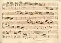 partition manuscrite