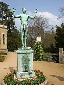 Adorateur du soleil, Dresde, Schloss Eckberg (de).