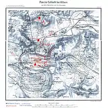 Plan de la bataille.