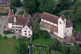 Château et église d'Amsoldingen, Suisse