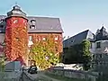 Château d'Ebelsbach (de), Haßberge (avant l'incendie de 2009)