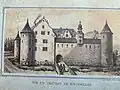 Le Tiefenthal. Gravure réalisée en 1740 par Claudio Faber, pasteur de Bischwiller de 1733 à 1750