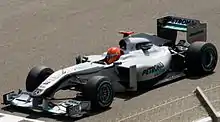 Michael Schumacher au Grand Prix automobile de Bahreïn 2010